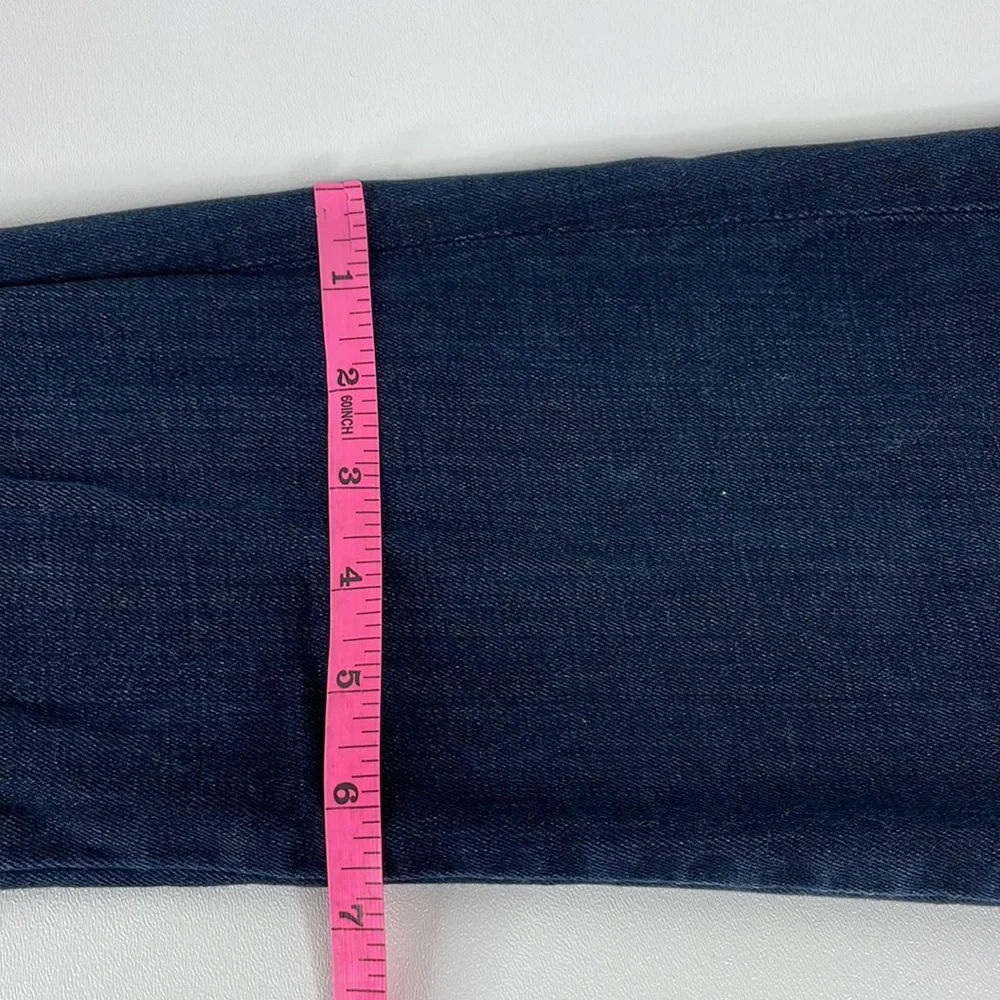 7 For All Mankind Jiselle Slim Flare Jeans Dark wash size 26 - Picture 12 of 14